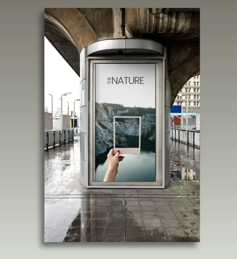 GKnect Digital | Paid Advertising (poster advertisment on a wall)