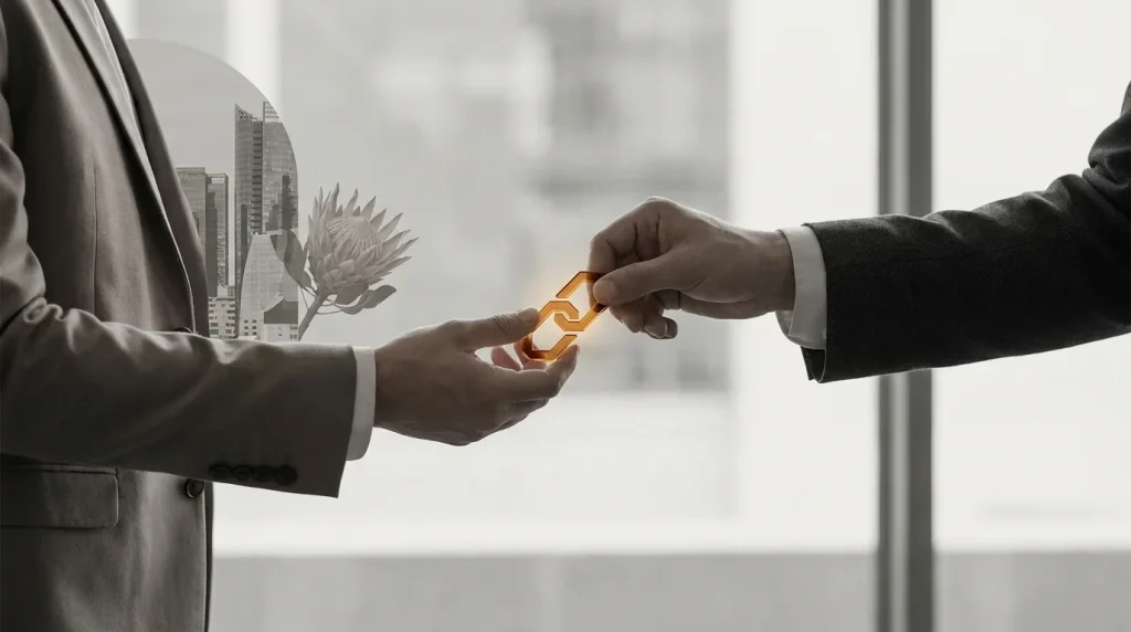 Illustration supporting LinkedIn Ads for South African B2B Companies