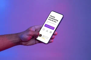 Landing Page Conversion in SA: 2026 Guide (person scrolling through a mobile optimised website)
