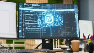 Why AI's Advice On Your Firewall Is Wrong (AI applications running on a computer desktop screen)